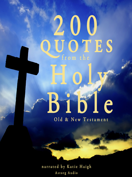 Title details for 200 Quotes from the Holy Bible by Various - Available